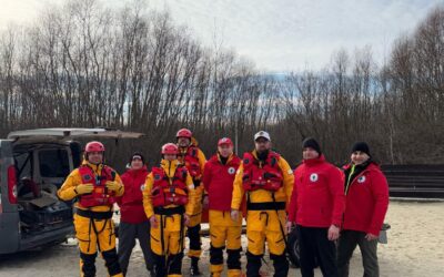 Szkolenie lodowe Grupy Interwencyjnej